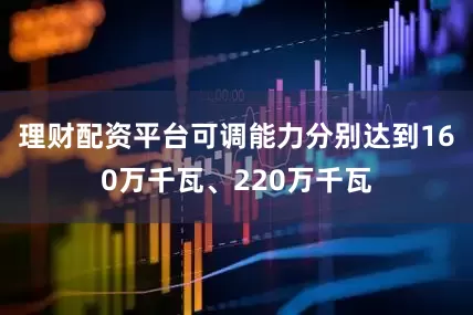 理财配资平台可调能力分别达到160万千瓦、220万千瓦