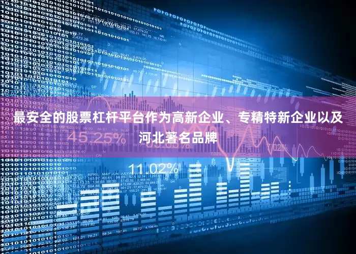 最安全的股票杠杆平台作为高新企业、专精特新企业以及河北著名品牌
